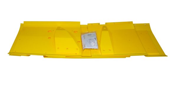 John Deere 230/930 30′ Flex Poly Skid Shoe Kit – Yellow